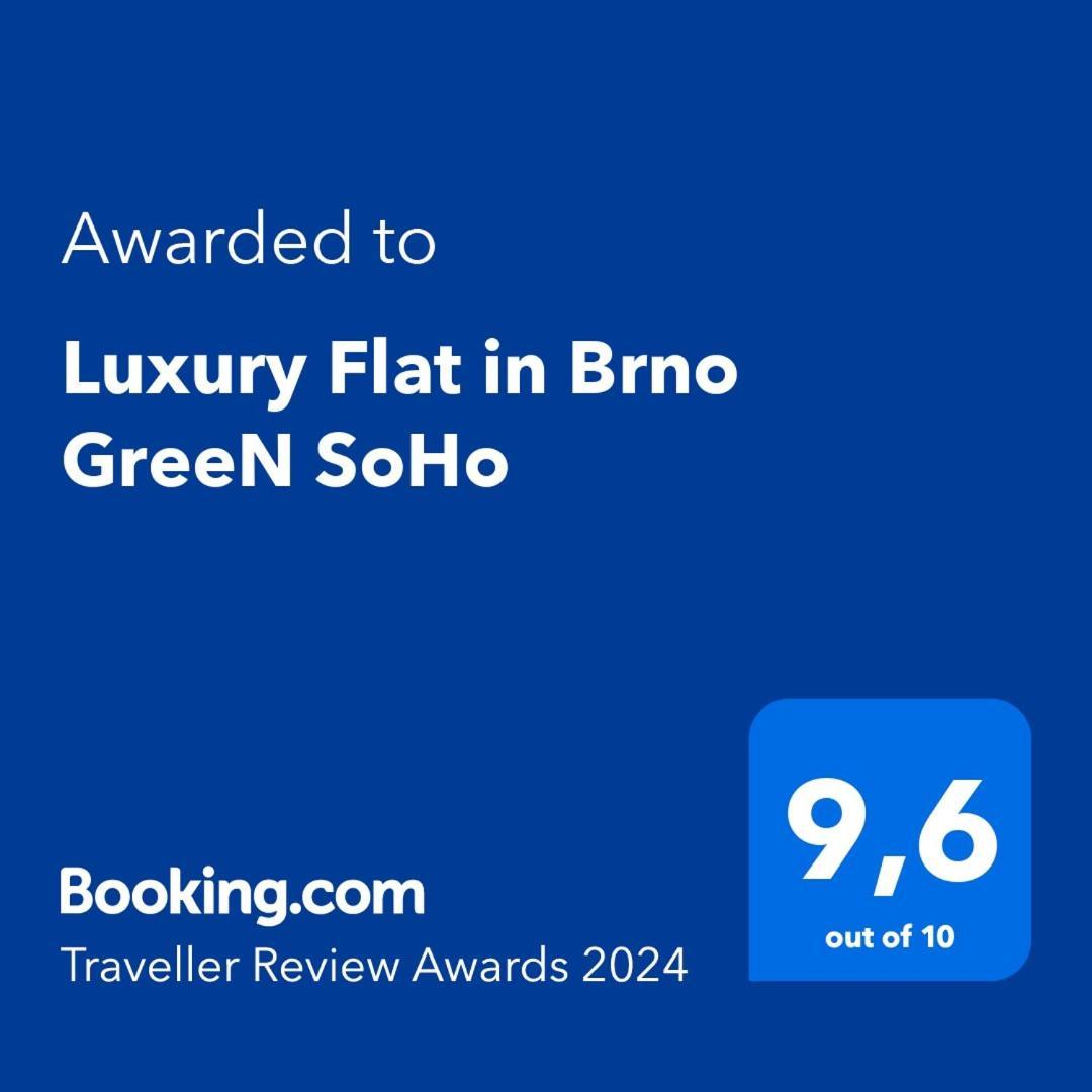 Luxury Flat In Brno Green Soho Dış mekan fotoğraf